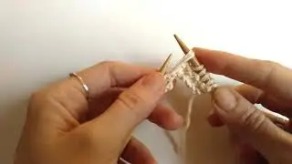 HOW TO KNIT THE HEXAGON STITCH II