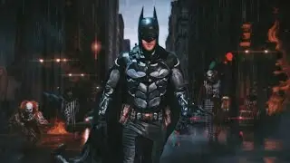 Batman Arkham Knight Full Suit Reveal #batman #arkhamknight #halloween #dc #cosplay #batmancosplay