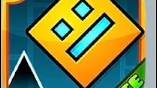Playing geomeetry dash￼