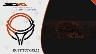Cinema4D & PS Tutorial | How I Make Rust Style Render and Banner