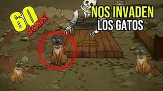 🗣LOS GATOS NOS HACEN INVASIÓN AL BUNKER 🐱🐈/60 seconds