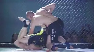 Fight In The Octagon Stock Video