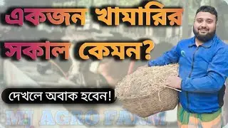 একজন খামারির সকাল কেমন হবে? দেখলে অবাক হনবেন! #এমজেএগ্রোফার্ম #viralreel #cowlover #viral #love 