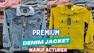 Premium Denim Jacket Manufacturer In Mumbai | STELLAR MANSION MARKET WADALA | Denim Wholesale