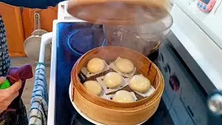 簡易豆沙艾粿 Easy Red Bean Worm Wood Rice Cake清香軟糯簡單易做甜品 Fragrant Simple Sweet Soft Dessert🧑&zwj;🍳😋😋😋