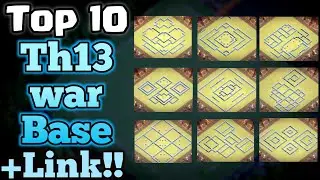 New th13 war base with copy link, Best th13 base link, anti 3 star, coc th13 itzu war base