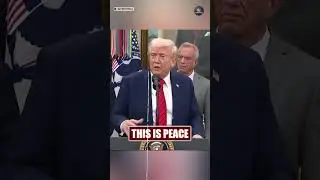 President Trump is Elated by the Gaza Peace Deal that Will Bring Stability in the Middle East.