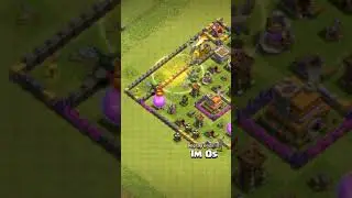 dragon attack in coc #clashofclans #clash #coc