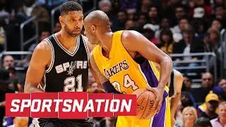 Tim Duncan Or Kobe Bryant: Who Had The Greater Career? | SportsNation | ESPN Archives