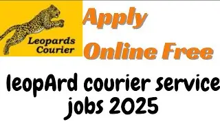 Leopard courier service jobs 2024 | Latest leopard courier jobs