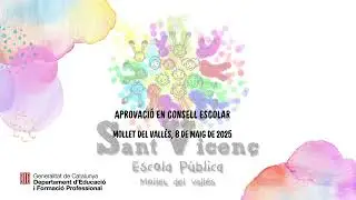 Escola Sant Vicen&ccedil; Projecte Educatiu maig 2025