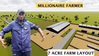 Designing a 7Acre Farm Layout | 2024