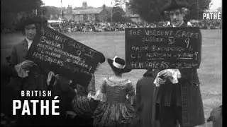 Old Time Cricket Match At Sevenoaks (1934)