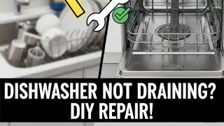 Dishwasher Won't Drain FIX ✨✨DIY