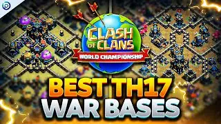 TOP 6 TH17 WAR BASE LINKS  from WORLD CHAMPIONSHIP LAST CHANCE Qualifier!