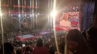 Raw intro and Randy Orton's theme