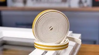 WINDOW SEAL : Joint d'Isolation Adh&eacute;sif pour Portes et Fen&ecirc;tres en Caoutchouc Chez Shop-Story