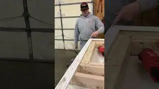 No splitting when hand nailing trim. #woodworking #diy