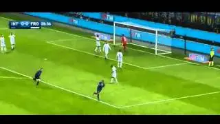 inter milan vs frosinone 4-0 - Biabiany goal