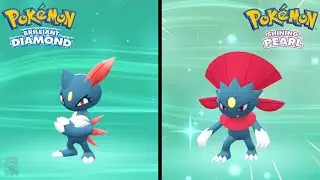 How to Find Sneasel & Evolve Into Weavile in Pokemon Brilliant Diamond & Shining Pearl