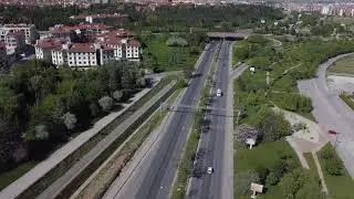 Eskişehir(Özdilek-Tepebaşı Belediyesi civarı) Drone Görüntüleri