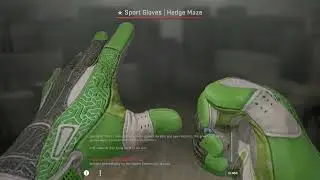 Opening factory new hedge maze gloves
