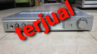 Tes power amplifier vintage akai au-u11 made in japan stereo intergrated