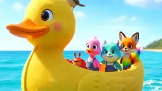 Cute Animal Friends Cook & Dance by the Sea 🐥🐢🦀 | Fun Kids Story&rdquo;YouTube Videos