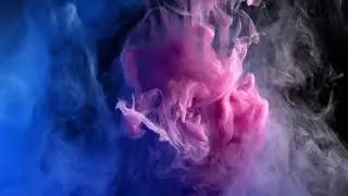 Relaxing meditations or sleep video with beautiful ink art.