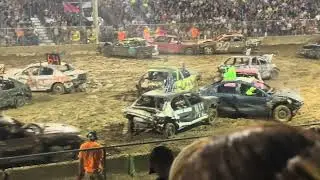Monroe￼ county Illinois county fair demolition derby.￼￼￼