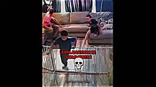 Moment before disaster...