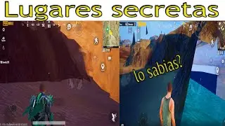 NADIE SABE SOBRE ESTOS LUGARES SECRETOS | PUBG MOBILE TIPS Y TRUCOS