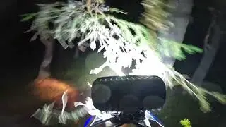 Night ride with LEDX Cobra 6500