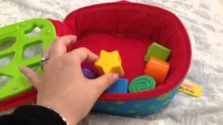 Melissa & Doug K's Kids Take-Along Shape Sorter