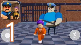 Barry's Prison Run Obby - Full Gameplay Walkthrough Part 1 (Android, iOS)