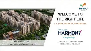 #ramkyoneharmony -  Ramky One Harmony 2,3 BHK Flats in Pragathi Nagar, contact 9866169977