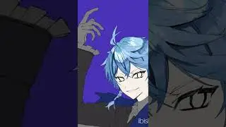 Octavio holostarsEN gen3 #art #shorts #holoarmis #octavio #holostarsen #vtuber #speedpaint