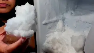 EATING CHUNKS TO FREE THE HUMIDIFIER | #asmr #iceeating #eatingice