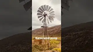 Karoo wind pump