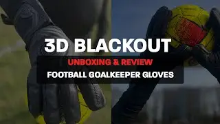 🧤 GK Saver Sports Goalkeeper Gloves Review and Unboxing | Ultimate Gear Upgrade for Keepers! 3D BLK🧤