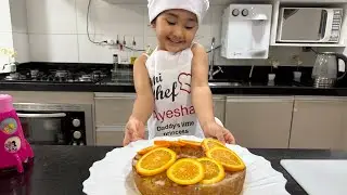 The  Most Viral Orange Cake Recipe by ChefAyesha👩🏻‍🍳| @ChefAyehsa #trending  #cake #viral #shorts 