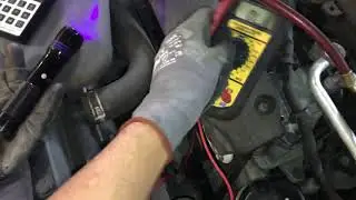 Burnt AC CLUTCH face. We need to find out why it burnt, not just replace it