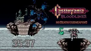 Castlevania Bloodlines (PS4) | Eric | 35:37 [no death, no subweapons, no glitches]