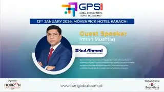 Imran Mushtaq, Chief Procurement & Projects Officer at @gulahmedtextilemillsltd.6814
