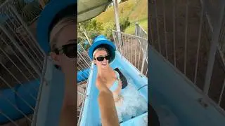 My family&rsquo;s backyard waterslide 🩵✨