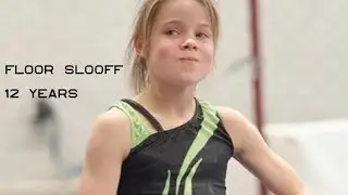 Amazing 12-year old gymnast Floor Slooff (Ned)