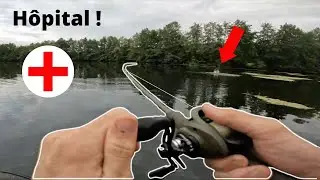 P&ecirc;che du brochet en surface !! (&ccedil;a finit &agrave; l'H&ocirc;pital)
