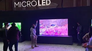 Samsung First Look *NEW* 110, 101 & 89 Inch Micro LED TVs AVS Forum Best of CES 2022 Award Winner