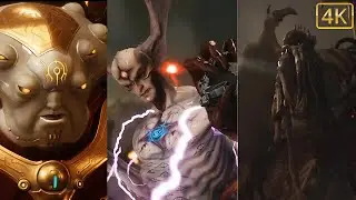 Doom the Dark Ages : Last 3 Final Bosses Fight with cutscenes 4k 60fps Gameplay