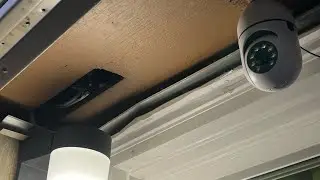 Installing camera and light while getting the power from existing plug